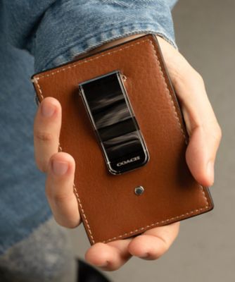 ＜COACH＞【オンライン限定】マネー　クリップ　カード　ケース